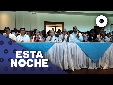 El Reporte | Integran oficialmente Coalición Nacional opositora en Nicaragua