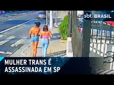 Mulher trans é perseguida e morta a tiros após baile funk em SP | SBT Brasil (15/04/24)