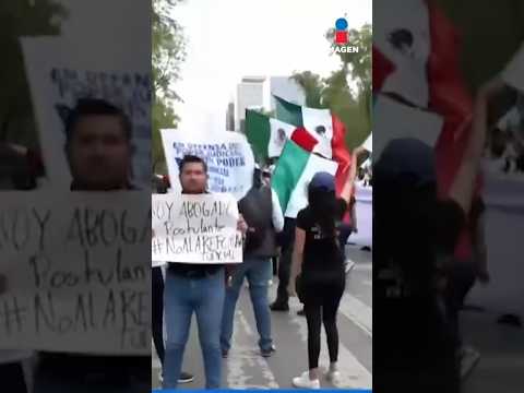 Continúan las protestas contra la reforma judicial | Shorts | Crystal Mendivil