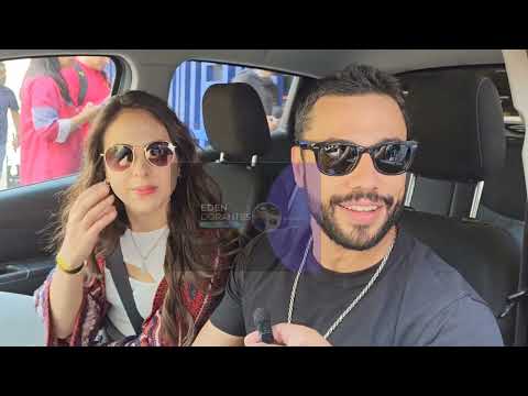 Karla Esquivel y Carlos Speitzer juntos en nuevo proyecto de Novela ( Blopper durante entrevista)