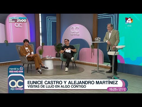 Algo Contigo - Eunice Castro y Alejandro Martínez en la Semana de la Cerveza