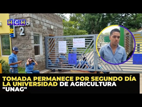 Tomada permanece por segundo día la Universidad de Agricultura UNAG
