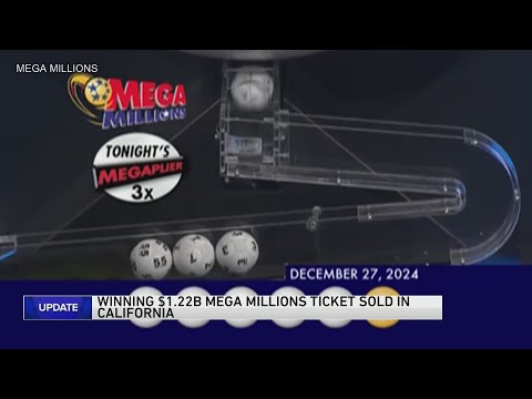 Winning ticket for $1.22 billion lottery jackpot sold in California, Mega Millions says