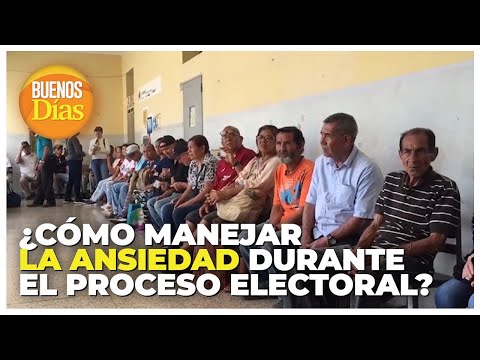 ¿Cómo manejar La Ansiedad durante el proceso electoral? - Ana María Schroh