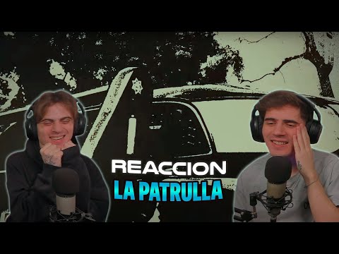 [REACCION] LA PATRULLA - Peso Pluma, Neton Vega (Lyric Video)