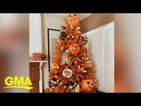 Decorate a Halloween tree this year to channel your inner hallow-queen amid COVID-19 l GMA Digital
