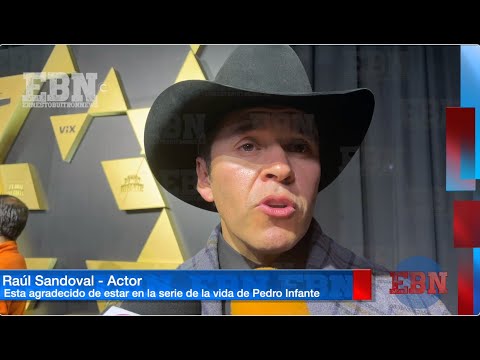 RAÚL SANDOVAL dice que nadie le R0B0 el protagónico de la serie de la vida de PEDRO INFANTE