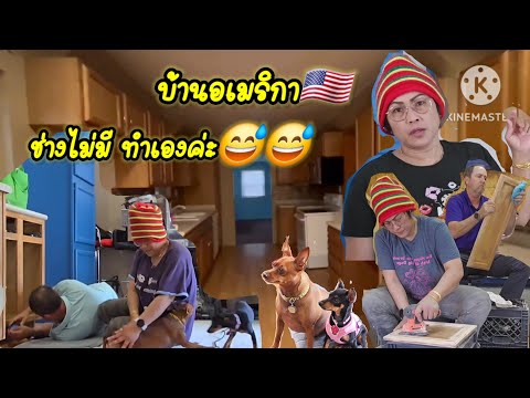 ทาสีครัวด้วยตัวเองคนไทยในต่าง