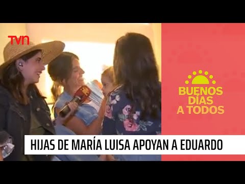 ¡Una barra incondicional! Hijas de María Luisa Godoy apoyaron a Eduardo Fuentes con lindo mensaje
