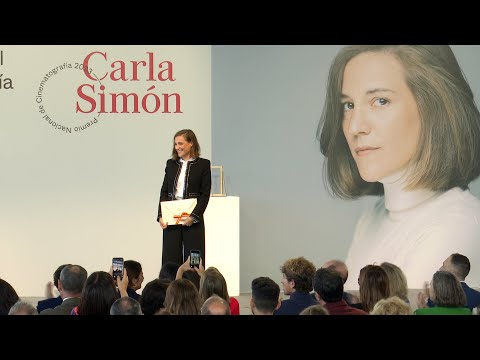 Carla Simón recibe el Premio Nacional de Cinematografía con una defensa del cine independiente