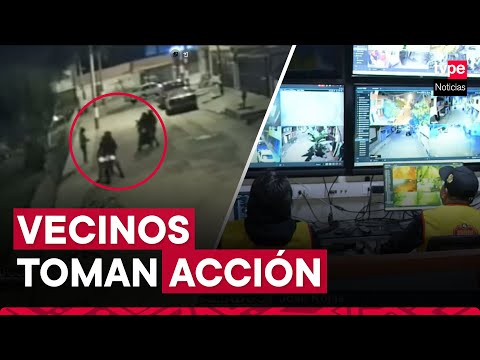 San Juan de Miraflores: vecinos rastrean delincuentes a través de cámaras de videovigilancia