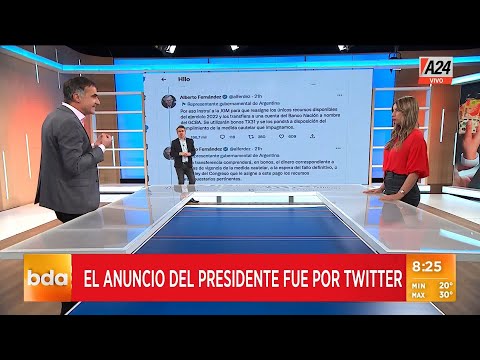 Coparticipación: el anuncio del Presidente por Twitter