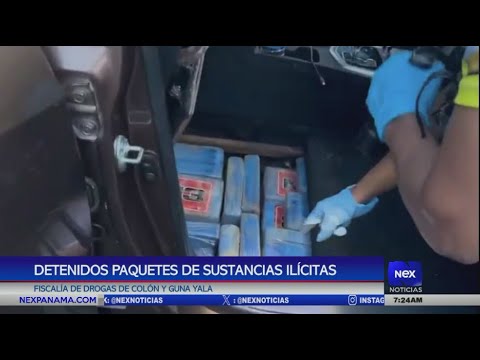 Detenidos por portar paquetes de sustancias ili?citas en Colo?n