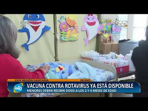 Vacuna contra rotavirus ya está disponible