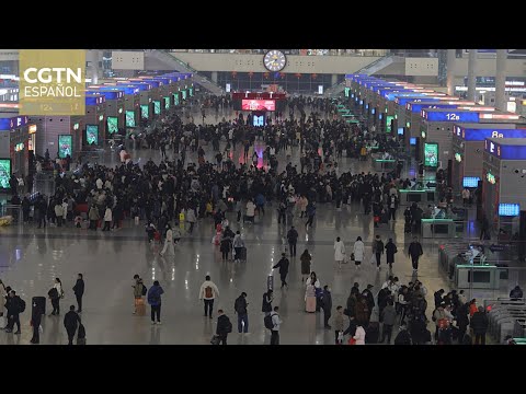 Se registran más de 10 millones de viajes diarios desde el 26 de enero en China