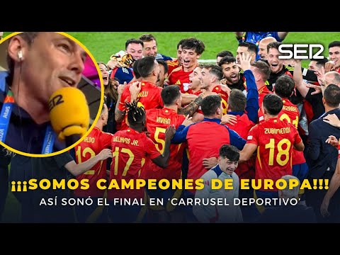 ? ¡SOMOS CAMPEONES DE EUROPA! Así te narramos el final del España 2 - 1 Inglaterra