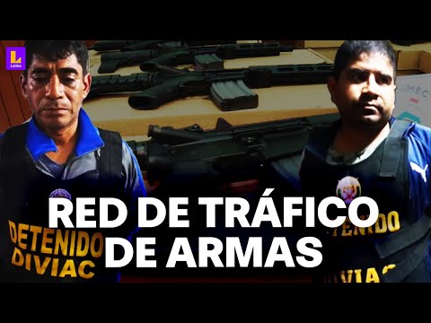 Megaoperativo contra tráfico de armas: Capturas de la Policía, detalles de la red y nexo con Ecuador