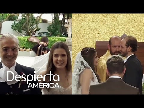 Camila Fernández se casó y así fue cómo su papá 'El Potrillo' la entregó en el altar