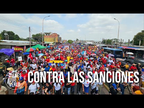 Calles de Trujillo quedaron abarrotadas de pueblo chavista: Resteados con Maduro