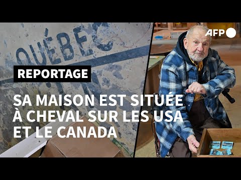 Un pied au Canada, l'autre aux Etats-Unis: l'étonnant commerce de M. Patenaude | AFP
