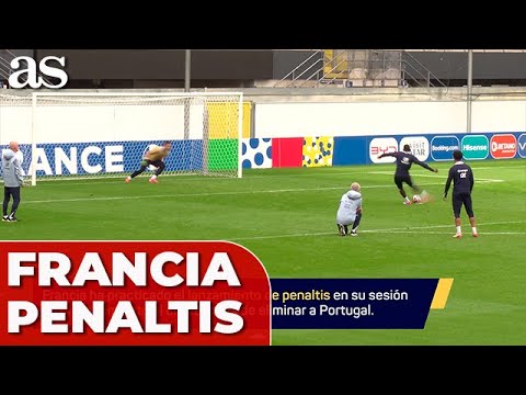 ¡FRANCIA ya ENSAYA PENALTIS ANTES de medirse a ESPAÑA en SEMIFINALES EURO 2024!