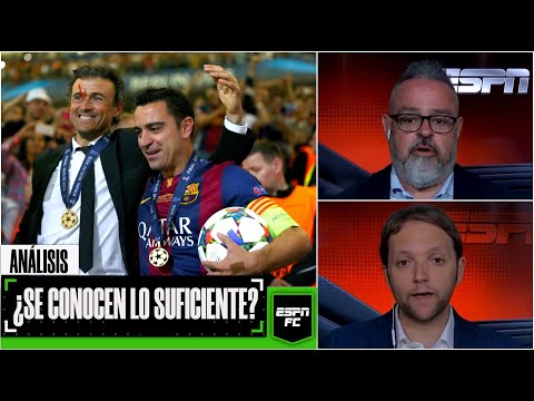 BARCELONA vs PSG XAVI enfrenta a LUIS ENRIQUE, DT que lo hizo CAMPEÓN de CHAMPIONS LEAGUE | ESPN FC