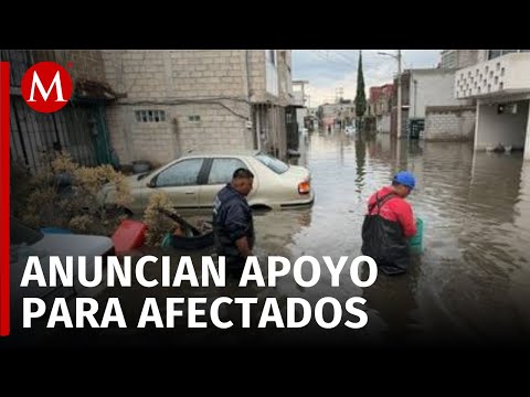 Estado de México activa el fondo estatal de desastres por intensos daños de lluvias