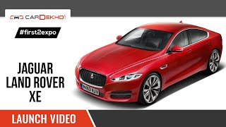 #first2expo | 2016 Jaguar XE | Launch Video | CarDekho@AutoExpo2016