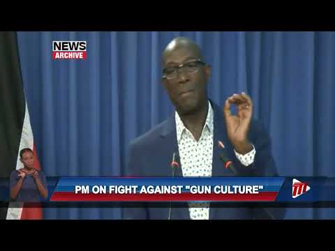 PM On Fight Against Gun Culture