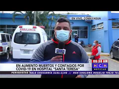 Una muerte y 10 ingresos por #Covid19, registra el hospital de Comayagua