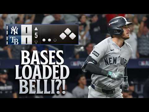 벨리에게 만루 기회?! 뉴욕 양키스가 동점인 5회말에 만루를 채웠다! | MLB 하이라이트