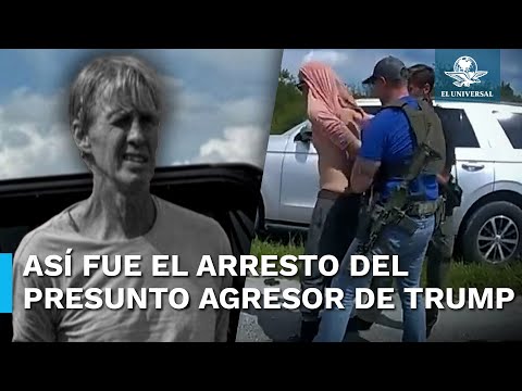 Revelan cómo fue el arresto de Ryan Routh, sospechoso de atentado contra Trump