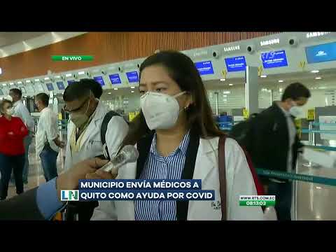 Municipio de Guayaquil envía médicos a Quito