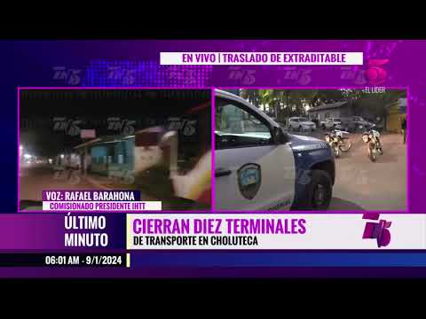 Cierran diez terminales de transporte en Choluteca