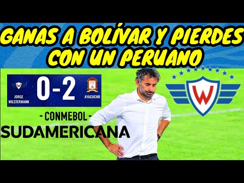 0-2 VERGUENZA del ROJO?  WILSTERMANN vs AYACUCHO Copa Conmebol Sudamericana 2022