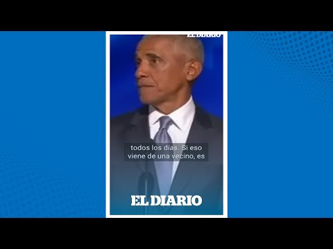 Barack Obama dice que  Trump es “peligroso” y pide votar por Kamala Harris  | El Diario