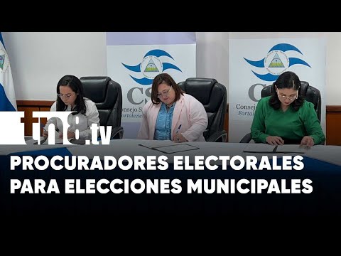 Suscriben convenio de participación en elecciones municipales 2022 en Nicaragua