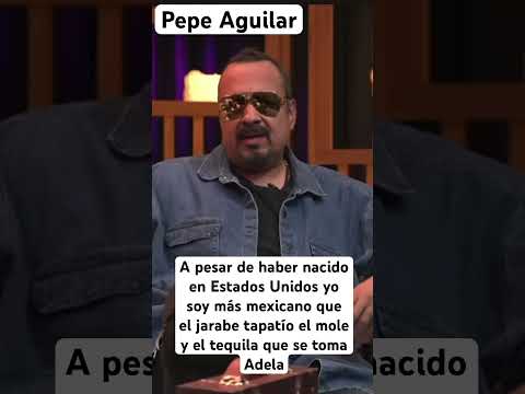 Pepe Aguilar reconoce ser amigo de Calderón y que las cosas en México no cambiarán hasta en 35 años