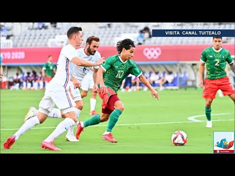 Con partidazo de Lainez México golea 4-1 a la Francia de Gignac en debut de Juegos Olímpicos 2021