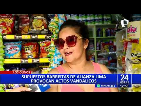 Los Olivos: Comerciantes denuncian que falsos barristas atacan negocios en la zona