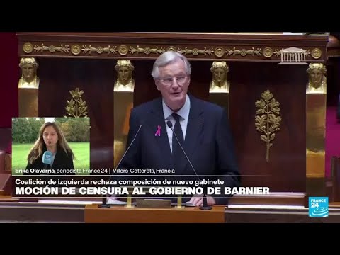 Informe desde París: izquierda francesa presenta moción de censura al Gobierno de Barnier