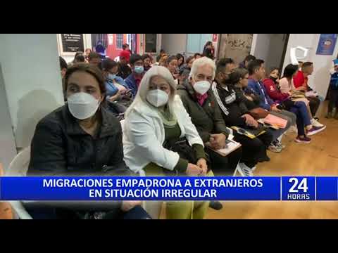 Migraciones inicia proceso de empadronamiento a extranjeros en situación migratoria irregular