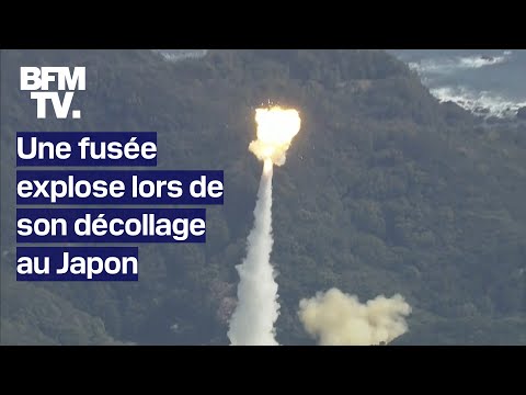 La fusée d'une entreprise japonaise explose lors de son décollage
