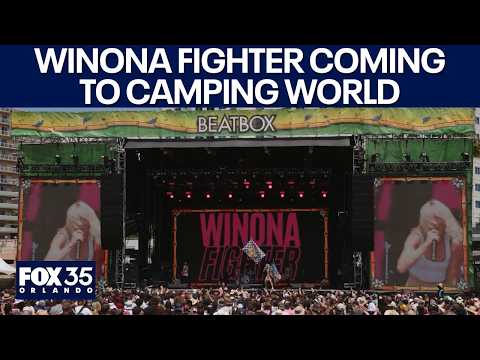 Winona Fighter comes to Camping World for Warped Tour