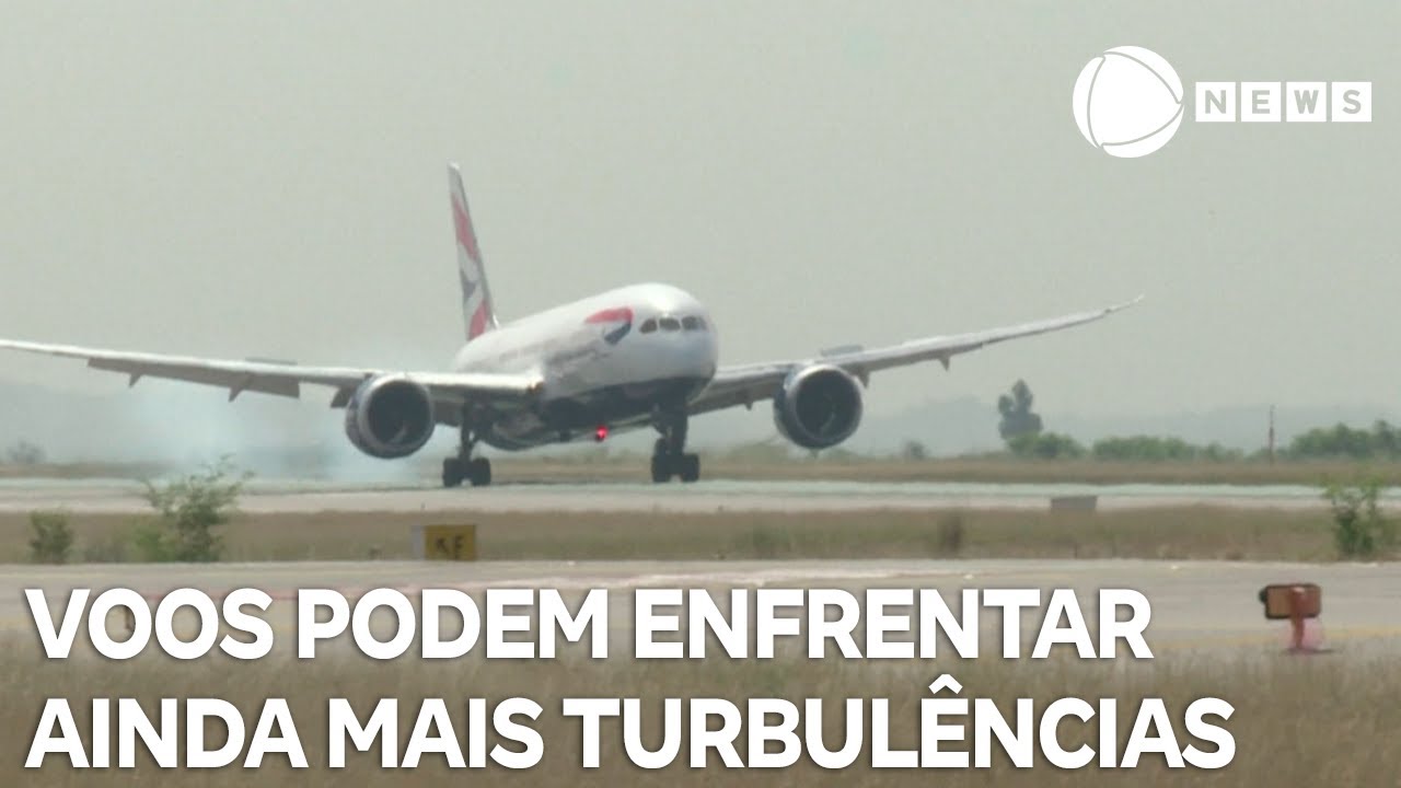 Voos podem enfrentar ainda mais turbulências no futuro, aponta pesquisa