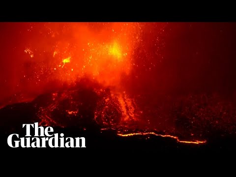 Mount Etna spews hot ash and lava after four years of dormancy