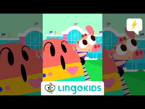 Let's Go to the Grocery Store 🛒 Grocery Store Song | Lingokids Shorts