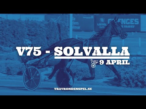 V75 tips Solvalla 9/4 |  Tre S: Multijackpott och spännande rubriker!