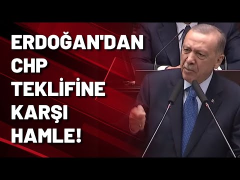 Erdoğan'dan CHP'nin teklifine karşı hamle geldi!