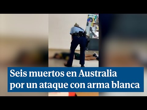 Seis muertos en Australia por un ataque con arma blanca